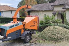 Broyage de branches